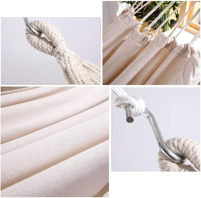 Camping Hammock, Hammock Outdoor Swing Indoor Home Flip Chair Single Double College Dormitory Bedroom Balcony Living Room Aerial Tent(150cm)