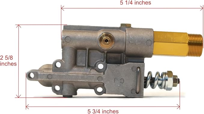 The ROP Shop Outlet Valve Kit for Homelite 308653052, 308653007 Flipped Head Pressure Washers