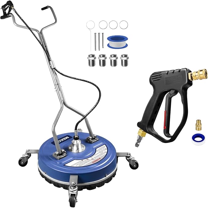 MEKOH 20'' Pressure Washer Surface Cleaner & Pressure Washer 4000 PSI, 10.5 GPM Spray Gun