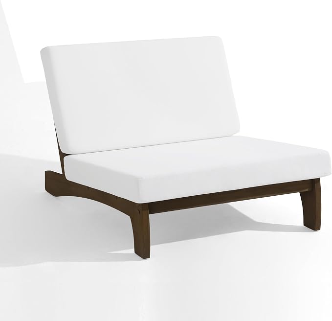 Pia Ricoo 1-Piece Patio Furniture Set, Outdoor Loveseat with 4.5-Inch Thick Cushions, All-Weather Outdoor Sofa for Backyard, Deck, Lawn - Beige