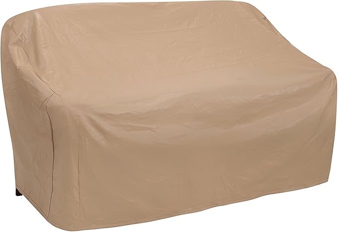 Protective Covers Weatherproof 2 Seat Glider Cover, Tan - 1166-TN