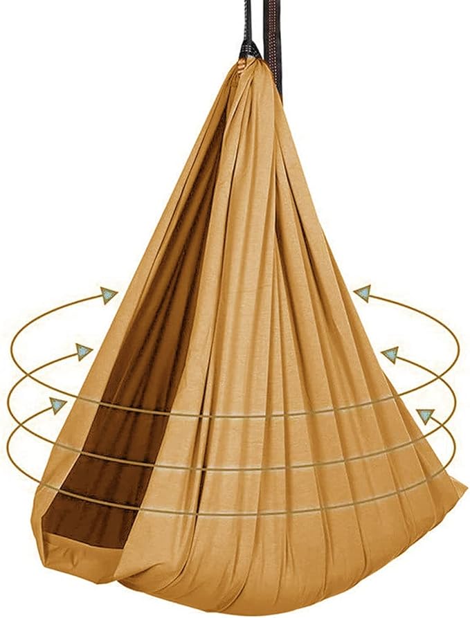 Sensory Swing for Adults Kids Therapy Swing Indoor Soothing Calming Snuggle Hammock Durable Soft Fabric Swing Excellent stretchability Ideal for Sensory Integration