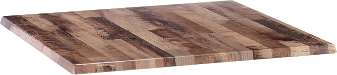 HBS 36" x 36" Rustic, Indoor/Outdoor All-Season EnduroTop Table Top
