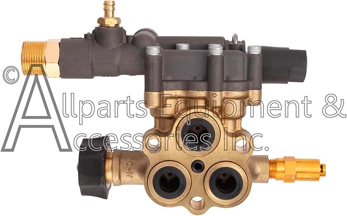 7112337 Simpson AAA OEM Horizontal Unloader Manifold Kit with Hardware for AAA Pressure Washer Pump Model Numbers: 540001 and 540002