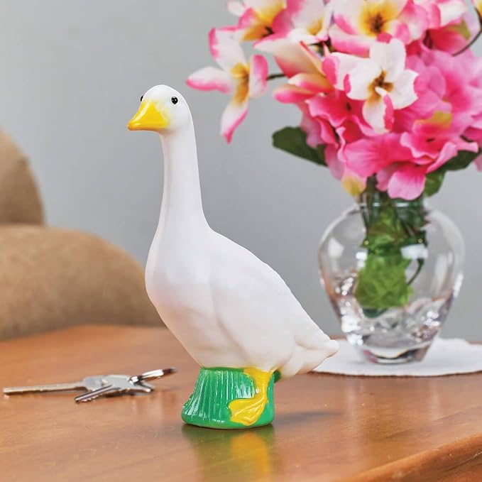 Fox Valley Traders Gaggleville Desktop Goose 7" H Statue | Desktop, Plastic