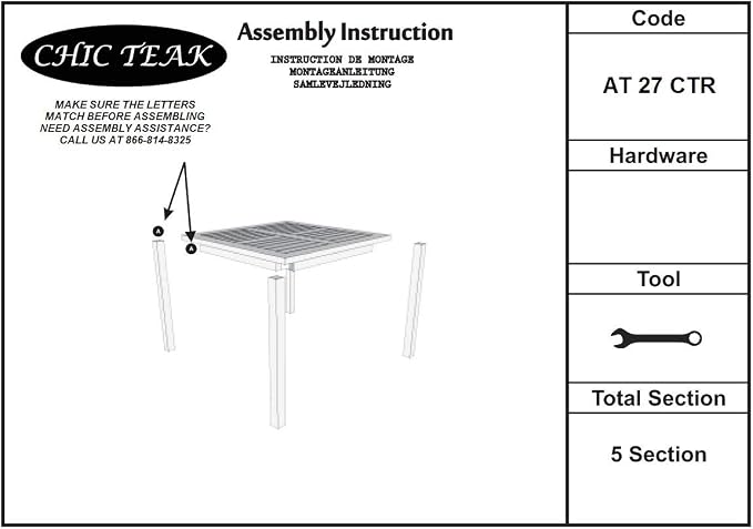 Teak Wood Bistro Rectangular Outdoor Patio Counter Height Dining Table - 63" x 35", Made from Solid A-Grade Teak Wood