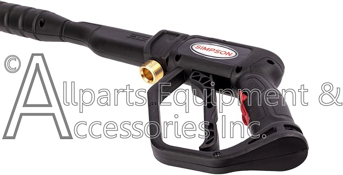 7107956 OEM Trigger Gun 8 GPM, 3450 PSI, Front of Trigger M22 Inlet and Outlet, Compatible with Simpson, DeWalt, ExCell, Craftsman, and Other Major Brands