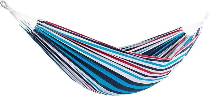 Vivere Brazilian Style Double Hammock, Denim (BRAZ212)
