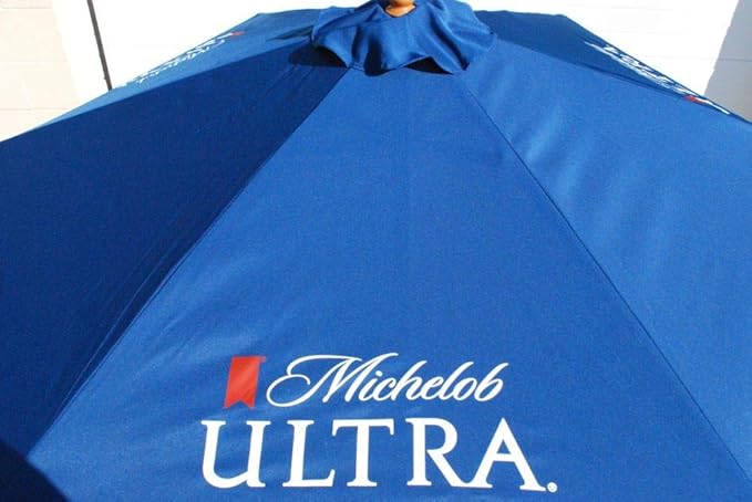 Michelob Ultra 9 Foot Beer Patio Umbrella Market Style