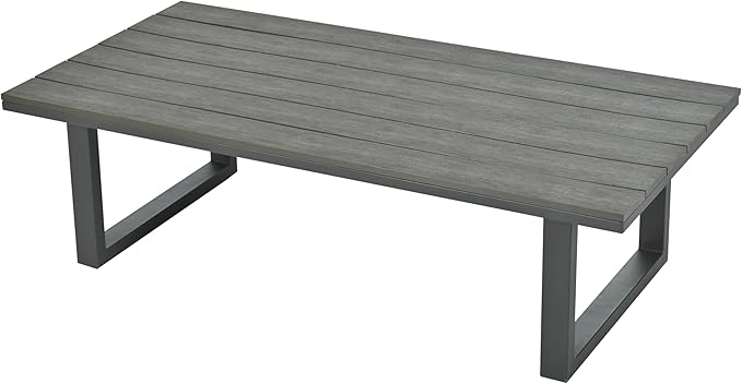 Merax Patio Conversation Set, Outdoor Seating Set with Thick Cushions for Ultimate Comfort, Perfect for Lawns/Patios/Poolside, Light Gray