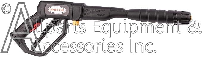 7107956 OEM Trigger Gun 8 GPM, 3450 PSI, Front of Trigger M22 Inlet and Outlet, Compatible with Simpson, DeWalt, ExCell, Craftsman, and Other Major Brands