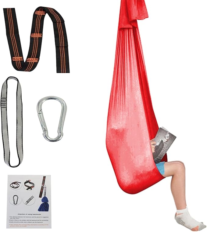 Shakven Extra Sturdy Sensory Swing for Kids | Super Cuddle Indoor Swing,Ther apy Swing Hammock for Child & Adult with Au tism, ADHD, Aspergers, Sensory Integration
