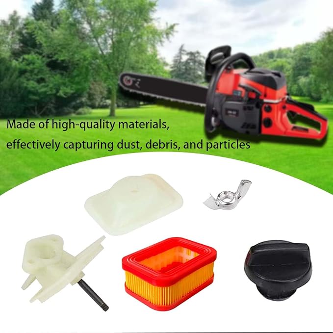 Chain saw engine filter air filter kit replacement component for 45cc 52cc 58cc 5200 5800 4500 model