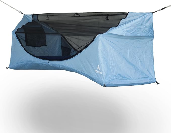 Haven Tents Lay Flat Hammock Tent - Waterproof Camping Hammock with Mosquito Net, Insulated Pad and Rainfly - Haven Tent, Haven XL, Haven Safari