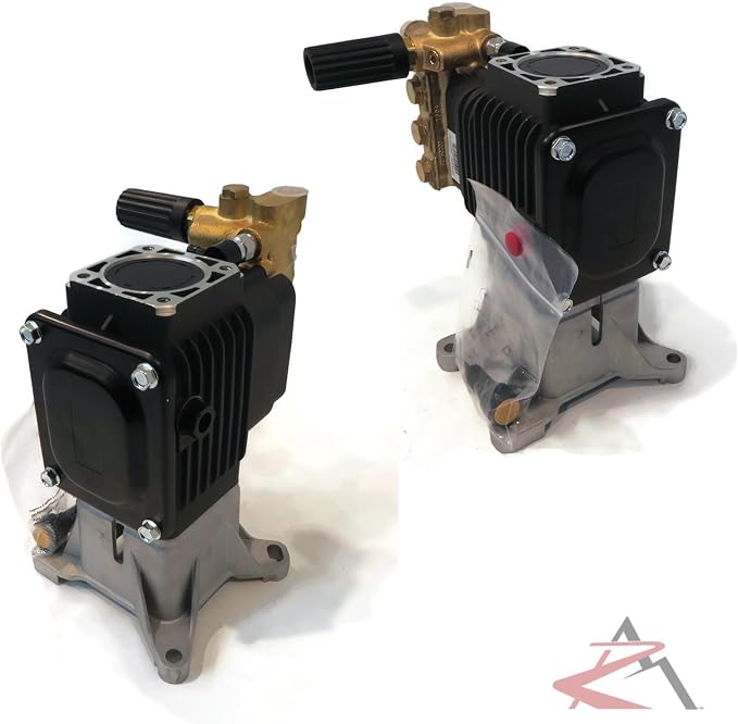 OEM Annovi Reverberi 4000 PSI Horizontal Brass Head Power Pressure Washer Water Pump, RSV4G40HDF40-EZ, 4 GPM, 1" Shaft with Non-Marking Hose & Spray Kit