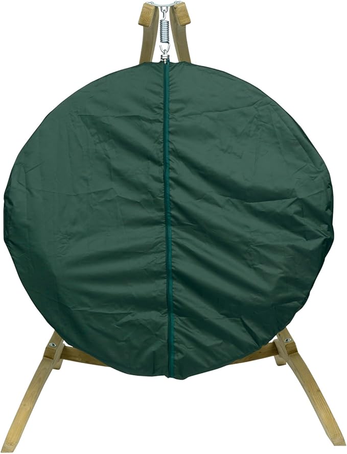 Amazonas Globo Single Seater Rain Cover | Heavy Duty, Waterproof, Windproof, Green, 100% Polyester, 10 x 8 x 5 inches for Globo Egg Chair