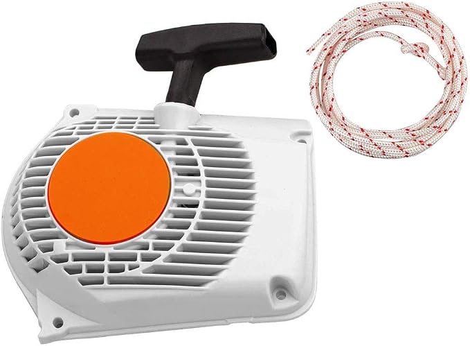 Pull Recoil Starter Assembly for Stihl MS240 024 MS260 026 Chainsaw # 1121 080 2101 with Rope 2-Meter Pull Cord