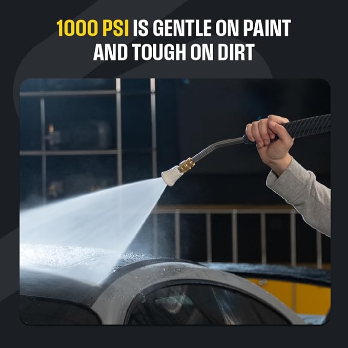 Active 2.0 Electric Pressure Washer (Full Kit) – 2.0 GPM high Pressure Washer for DIY at Home car wash, Detailing and Other Cleaning transformations with 1800 Peak PSI