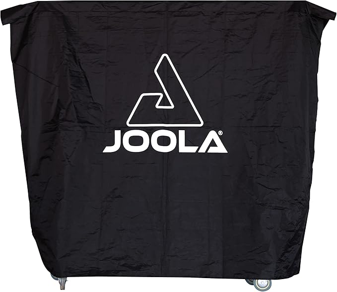 JOOLA Indoor Ping Pong Table Cover Fits Both Folding & Flat Tables with Nets - Easy Lift Water Resistant Cover - Dual Function, Fits 9'x5' Surface in Upright or Down Positions