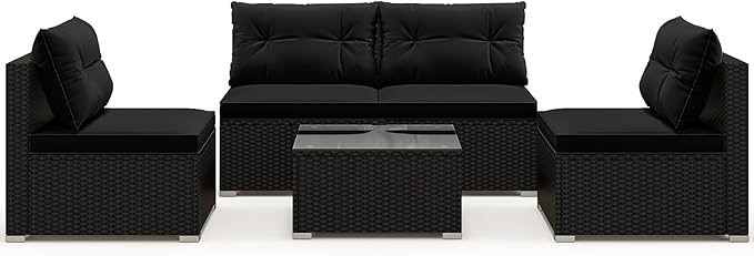 RELAX4LIFE 5-Piece Patio Furniture Set