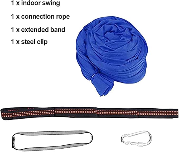Kids Elastic Swing Adjustable Indoor Cuddle Therapy Hammock with Special Needs for Sensory Needs Autism ADHD SPD Ideal (Size : 100 x 280 cm)