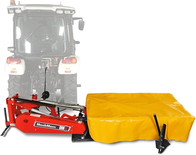 MechMaxx 6FT PTO 3-Point Disc Mower Attachments for 35-80HP Cat.2 Tractor, Model DM6