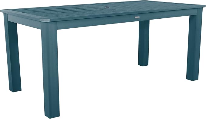Highwood AD-ST7LH2CO5BA-NBE Lehigh 7pc Rectangular Counter Height Dining Set 84" x 42", Nantucket Blue
