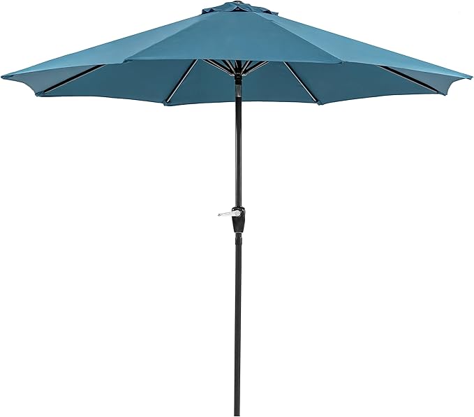 Furniture of America Pantera 9 ft Outdoor, Market Patio Umbrella