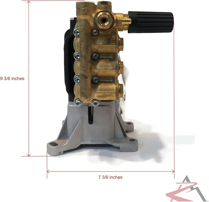Annovi Reverberi 4000 psi AR Pressure Washer Pump & Spray KIT RSV4G40 1" Shaft