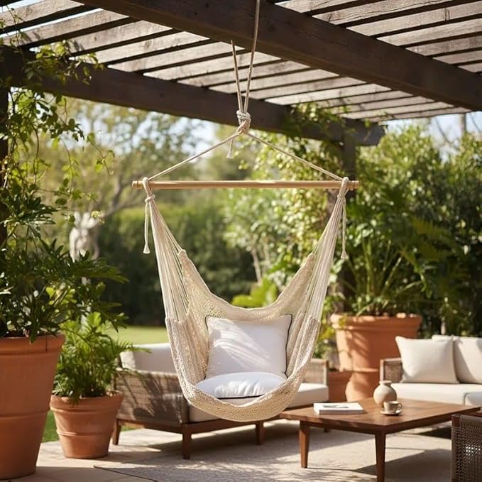 Sitting Hammock (Natural, Nylon)
