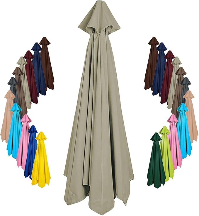 umbrella replacement canopy Market Umbrella Top Outdoor Table Patio Umbrella Canopy Cover Replacement
