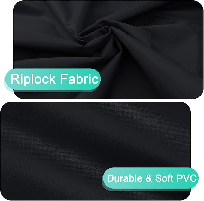 ABCCANOPY Patio Coffee Table Cover Outdoor Table Cover Waterproof Dustproof UV Protection 48x26x18 Black