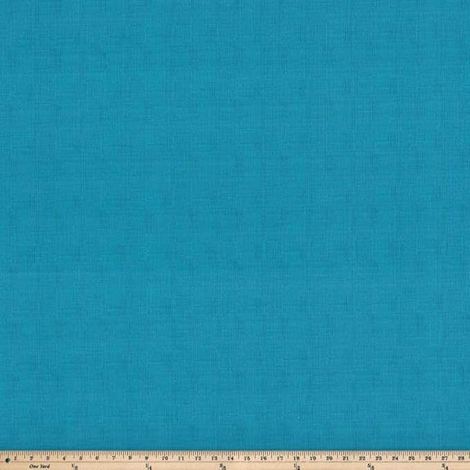 Pillow Perfect Monti Chino Solid Indoor/Outdoor Throw Pillow Plush Fill, Weather and Fade Resistant, Throw - 18.5" x 18.5", Blue, 2 Count