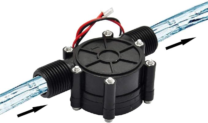 beduan Micro Water Turbine Generator Hydroelectric Power G1/2" Male Thread 5V Micro Hydro Generator Changeing Tool