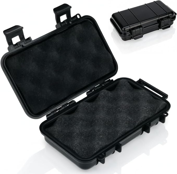 Dry Storage Box, 3 Types Survival Box Container Outdoor Shockproof Case Portable Storage Container for Camping Hiking Outdoor Activities