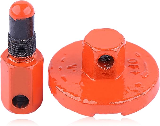 Universal Piston Stop Chainsaw Clutch Removal Tool For Husqvarna Rancher 340 345 346 350 351 353 445 450 455 460 502 54 2 Cycle Chainsaw Clutch Tool（red)