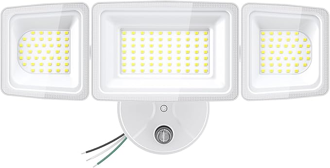 Onforu Dusk to Dawn Flood Lights Outdoor,130W Outdoor Lighting,6500K 13000LM White Super Bright Lights,IP65 Waterproof Hardwired LED Security Lights for Garage,Yard,Outside