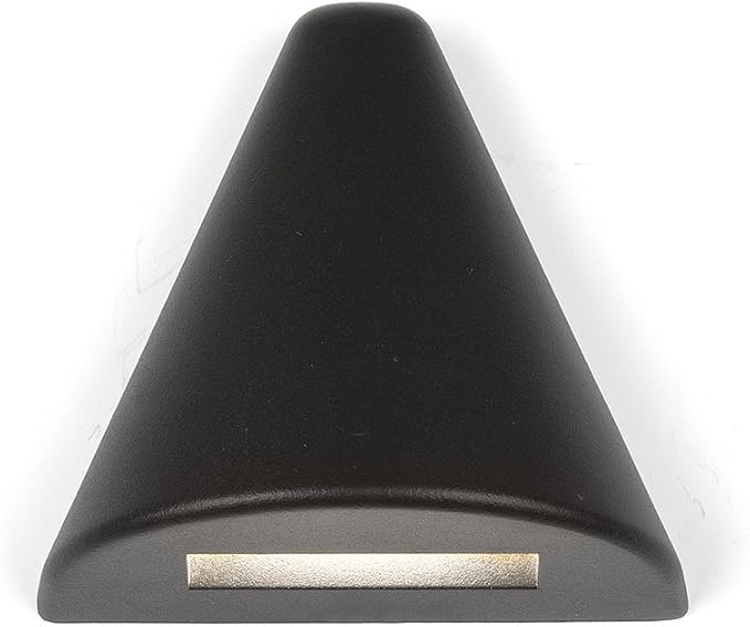 WAC Landscape Lighting, Cone LED 12V Deck and Patio Light 2700K Warm Built-in LED in Black