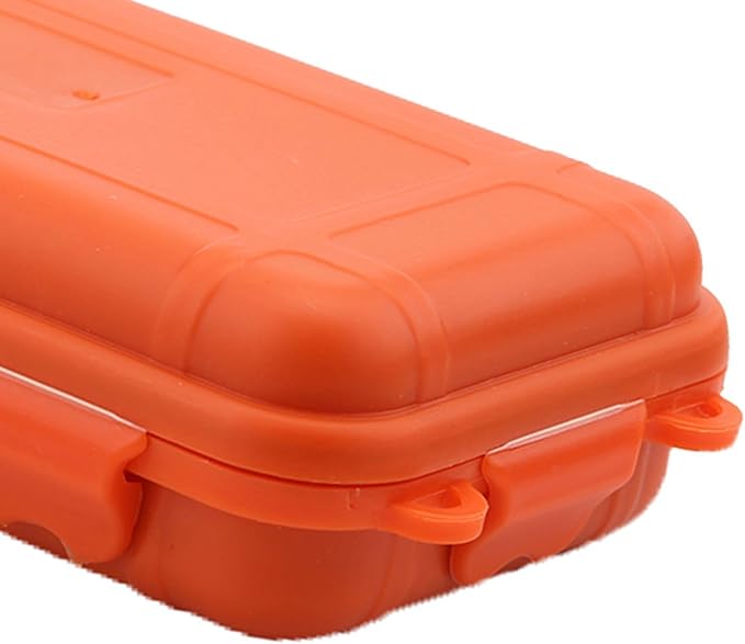 Dry Box, Container Storage Containers Shockproof Plastic Survival Container Carry Box Camping Sealed Dry Box for Fishing Camping Hiking (Large Size)