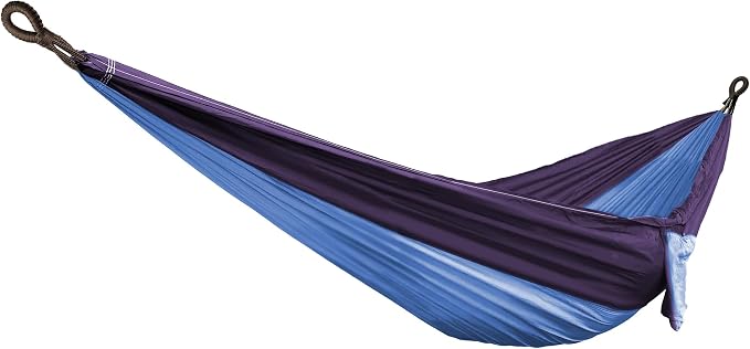 Bliss Hammocks BH-406XLS-N-RB Hammock in a Bag w/ Mosquito Net & Adjustable Tree Straps, 54-in. Wide, Weather & UV Resistant, 350 Lb. Capacity (Royal Bliss)