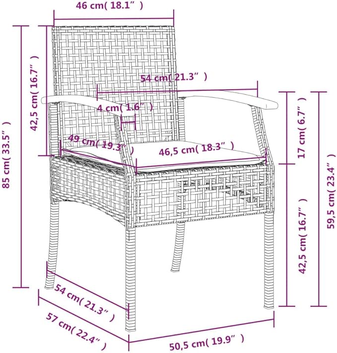 5 Piece Patio Dining Set with Cushions, Porch Furniture Set Outdoor Lounge Sets Front Porch Furniture Outdoor Sofa Sets for Negotiation Area Piazza Garden Exhibition Beige Poly Rattan