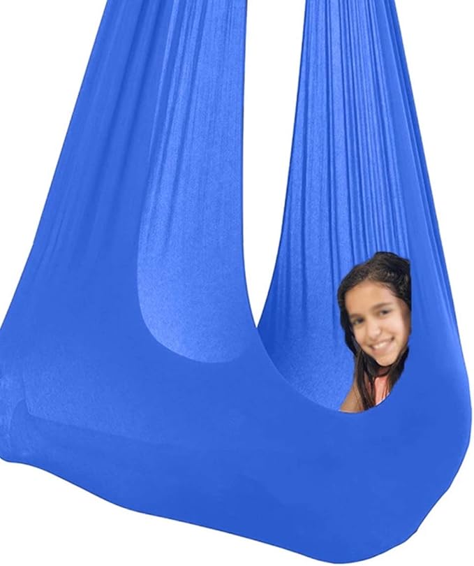 Indoor Therapy Swing Sensory Cuddle Hammock Adjustable Snuggle Swings with Special Needs for Kids Adult Autism ADHD ADD (Size : 150 x 280 cm)