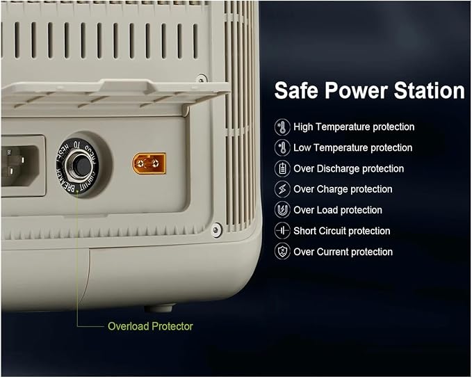 For ALLPOWERS, R600 Portable Generator 299Wh 600W Powerstation With AC Outlets LiFePO4 Battery For Home Tents Outdoor RV Camping(1pcs,UK)