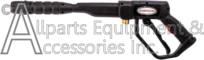 7107956 OEM Trigger Gun 8 GPM, 3450 PSI, Front of Trigger M22 Inlet and Outlet, Compatible with Simpson, DeWalt, ExCell, Craftsman, and Other Major Brands