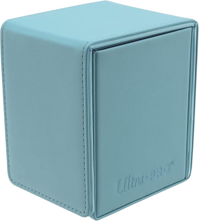 Ultra Pro ULP15925 Vivid Alcove Flip Deck Box, Light Blue