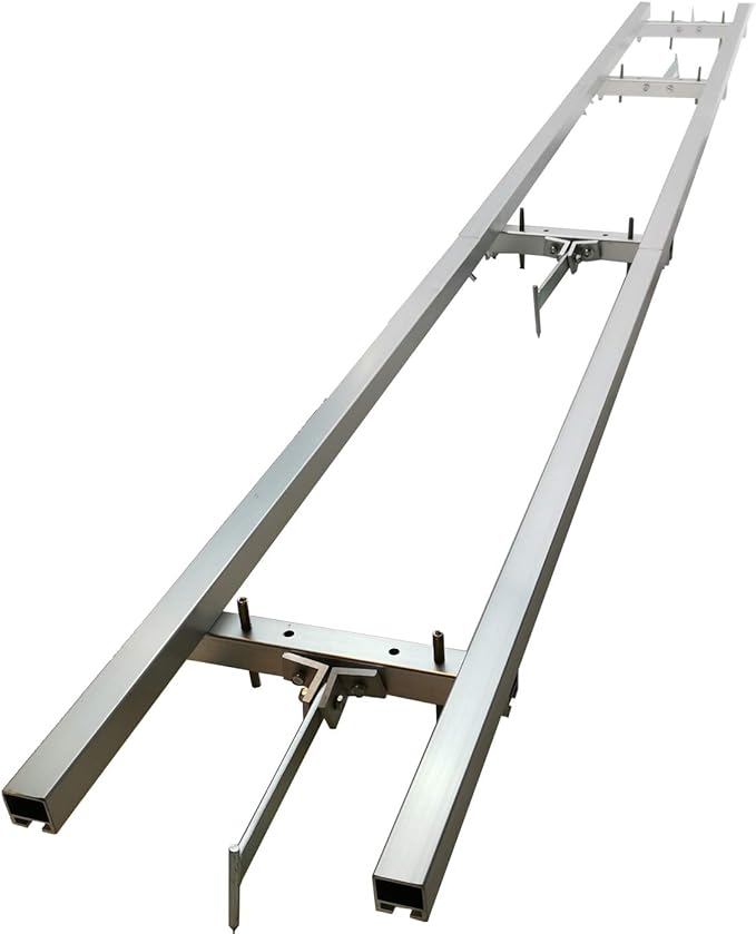 9 FT Rail Mill Guide System 3 Crossbar Kits Work with Chainsaw Mill…