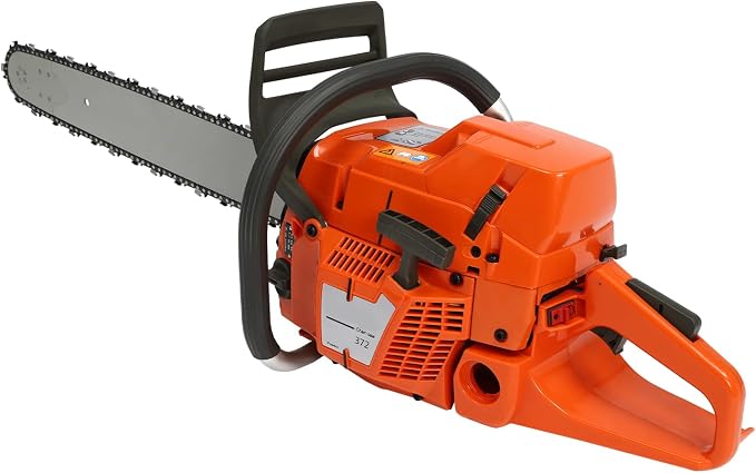 24inch Gas Chain Saw, 5.23HP 71.8CC 2-Stroke Gasoline Powered Chainsaw, Air Cooled Top Handle Gas Chainsaw Pull Start Petrol Chain Saw with Air Purification System for Wood Cutting, Trees