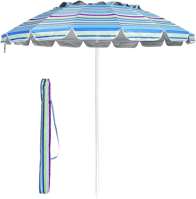 Giantex 8 Ft Beach Umbrella
