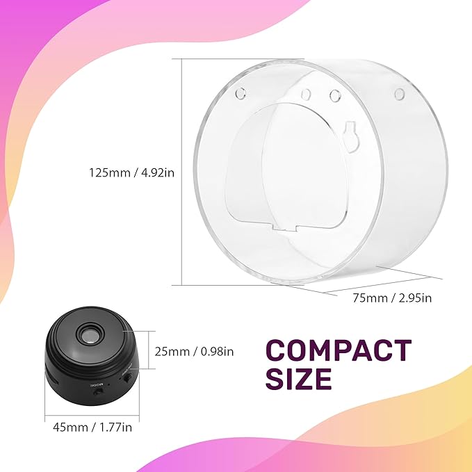 Bird Feeder with Camera Smart Backyard House Camera with Live View Instant Arrival Alerts Auto Capture Video Outside Wild Watching cam Gift for Bird Lovers