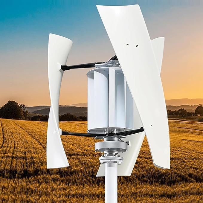 9000W Garden Wind Turbine Kit - Three-Phase AC Generator with MPPT Controller for Efficient Renewable Energy Production, Eco-Friendly Outdoor Power Solution